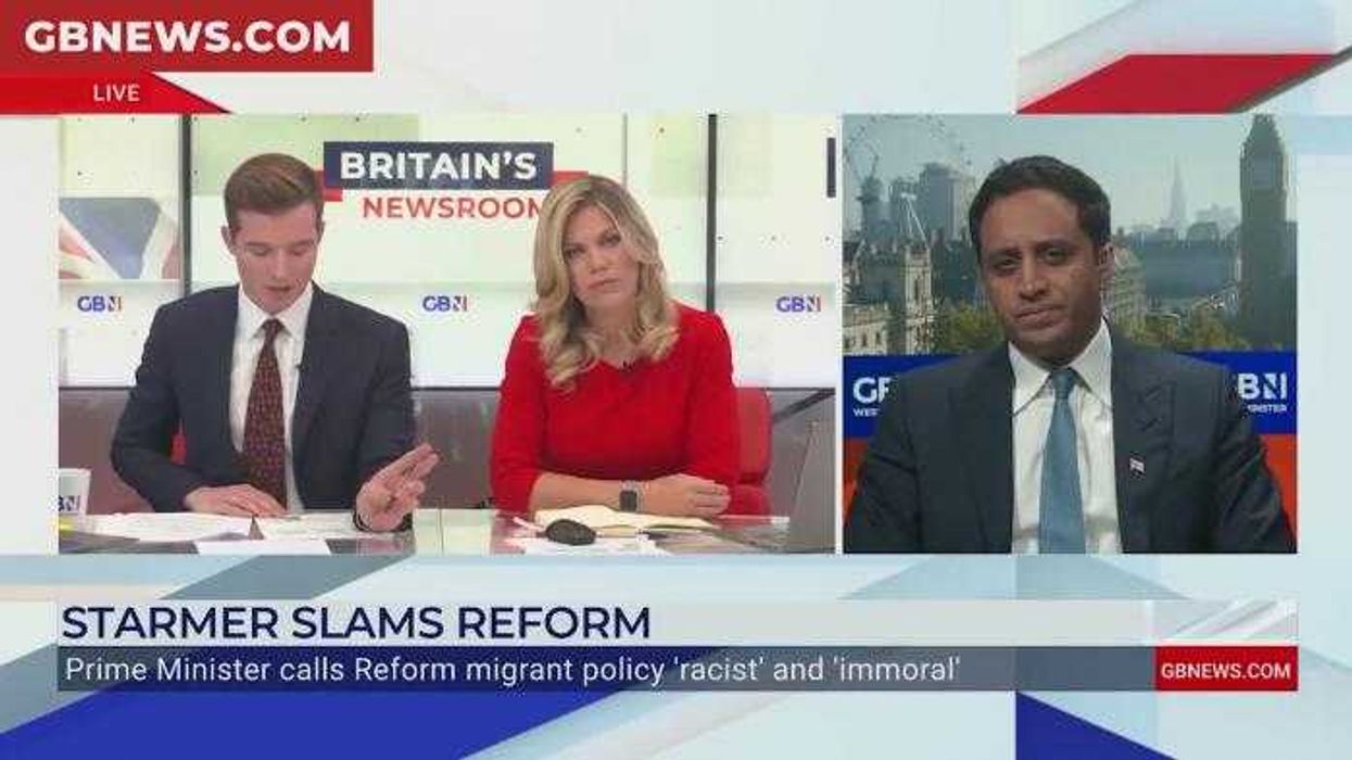'Beyond belief!' Zia Yusuf slaps down Keir Starmer's swipe at 'racist' Reform policy - 'Smearing and belittling'