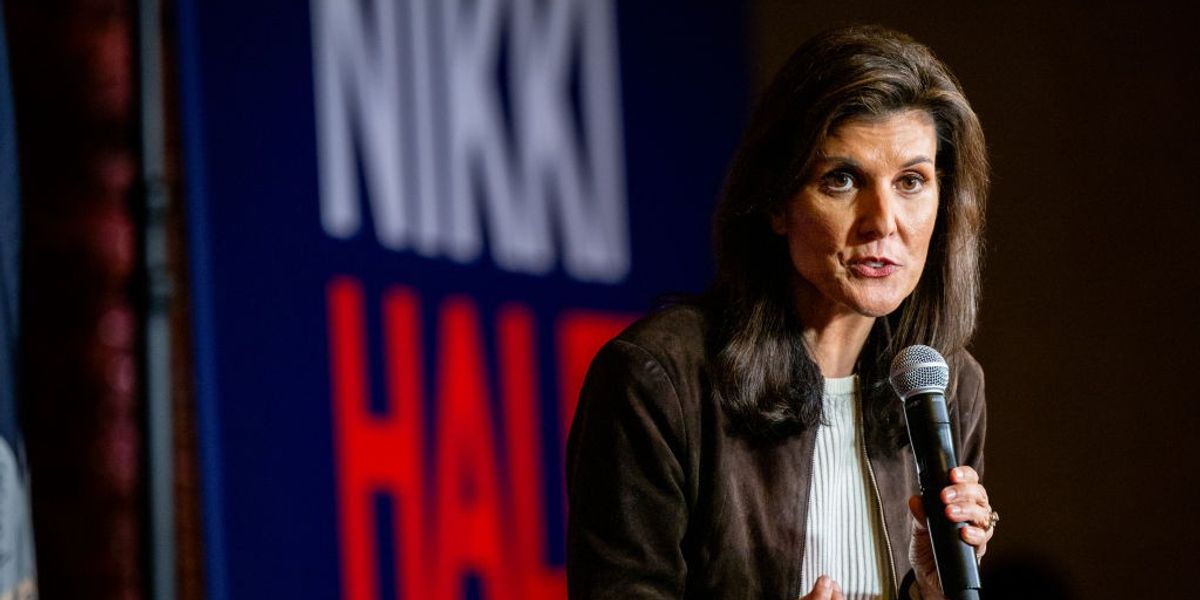 NextImg:Nikki Haley suffers embarrassing loss as she finishes second in 'one-man race' losing to 'none of these candidates' in Nevada primary