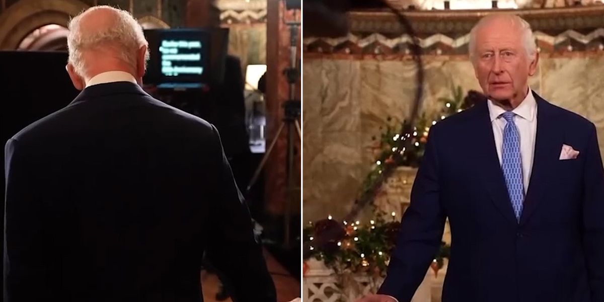 NextImg:King Charles shares rare behind-the-scenes glimpse of Christmas Day speech: 'It shows an informality!'