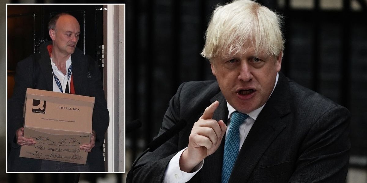 NextImg:Cummings 'coordinated' Boris' downfall after 'threatening' ex-PM over partygate 'p**s-ups'