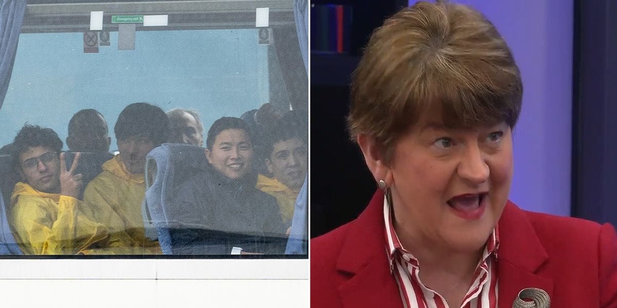 NextImg:'Ghettoisation!' Arlene Foster outraged as Britons tell Tice of 'whole street occupied with asylum seekers'
