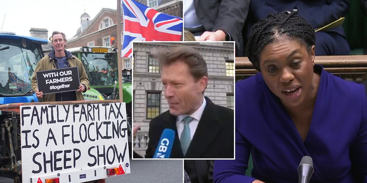 NextImg:Richard Tice blasts 'useless' Kemi Badenoch for failing to challenge Starmer on farmer inheritance tax raid: 'Utterly inept!'