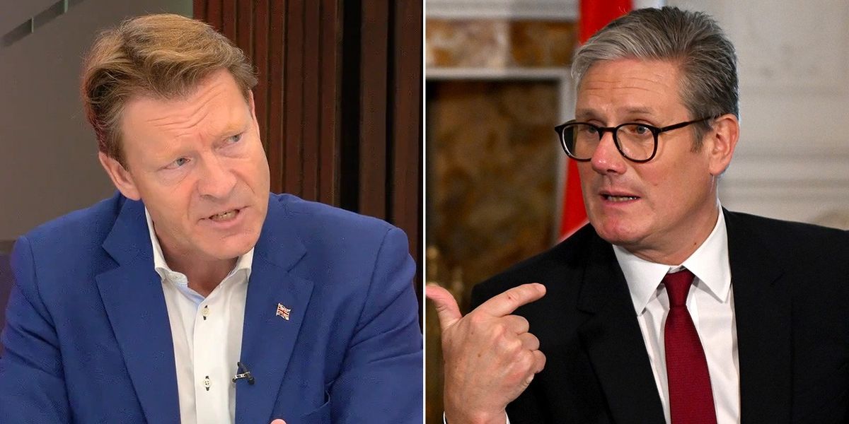 NextImg:Richard Tice issues stark warning to Labour amid legal challenge on private school VAT raid: 'It's discriminatory!'