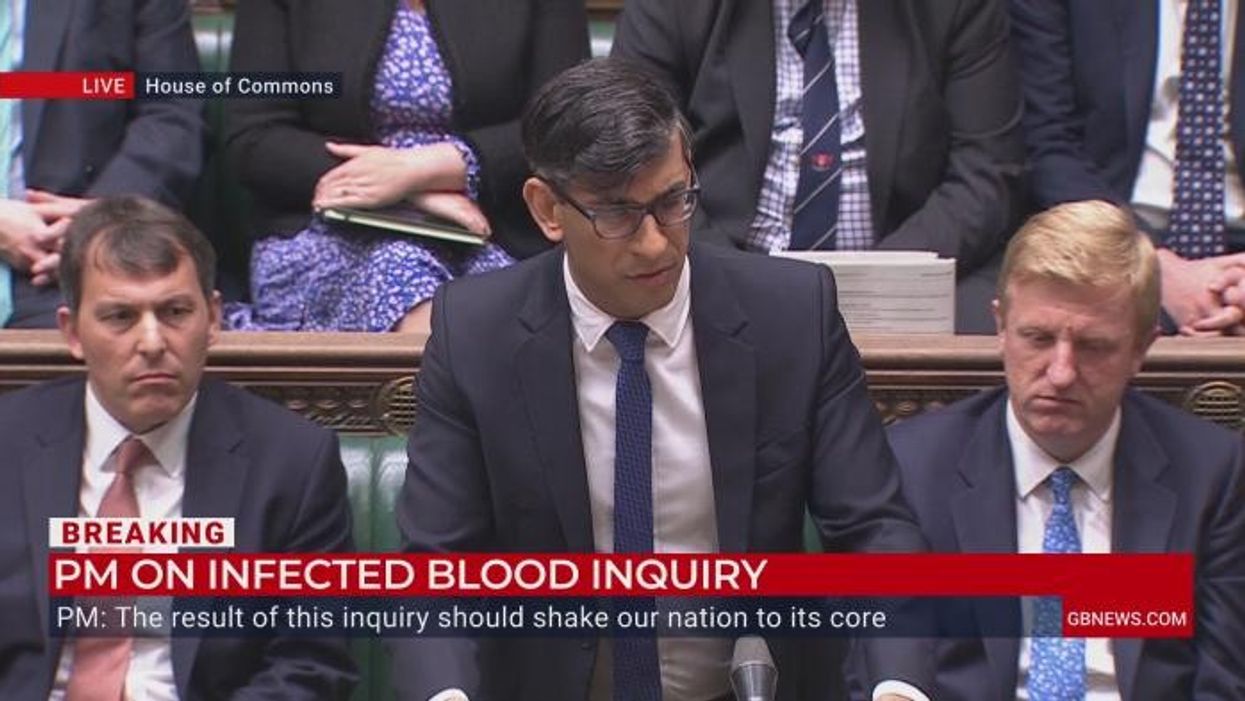 Infected blood scandal: Rishi Sunak makes ‘whole-hearted and unequivocal apology’ to victims