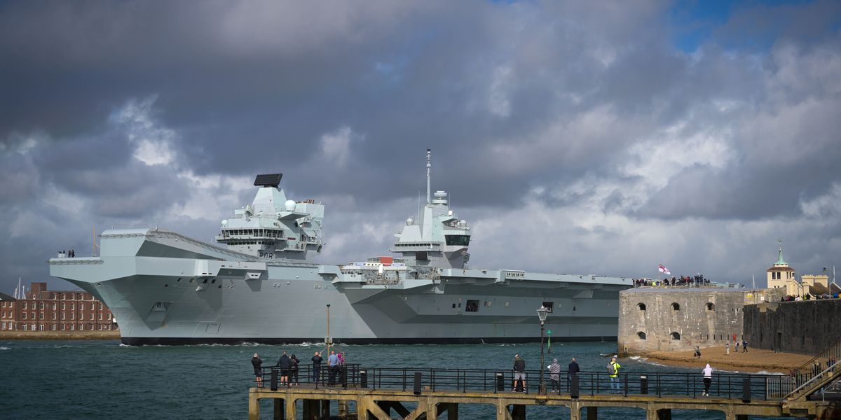 NextImg:Britain tipped to send £4bn aircraft carrier to Red Sea amid surge in Middle East tensions