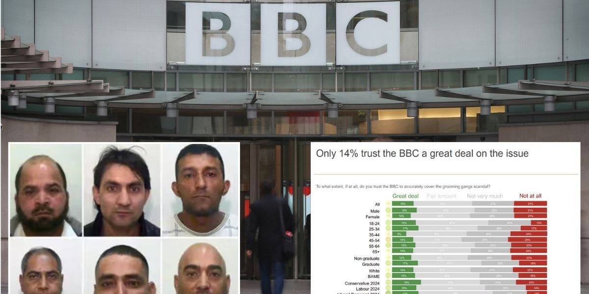 NextImg:BBC has 'lost public's trust' over grooming gangs scandal, damning poll reveals