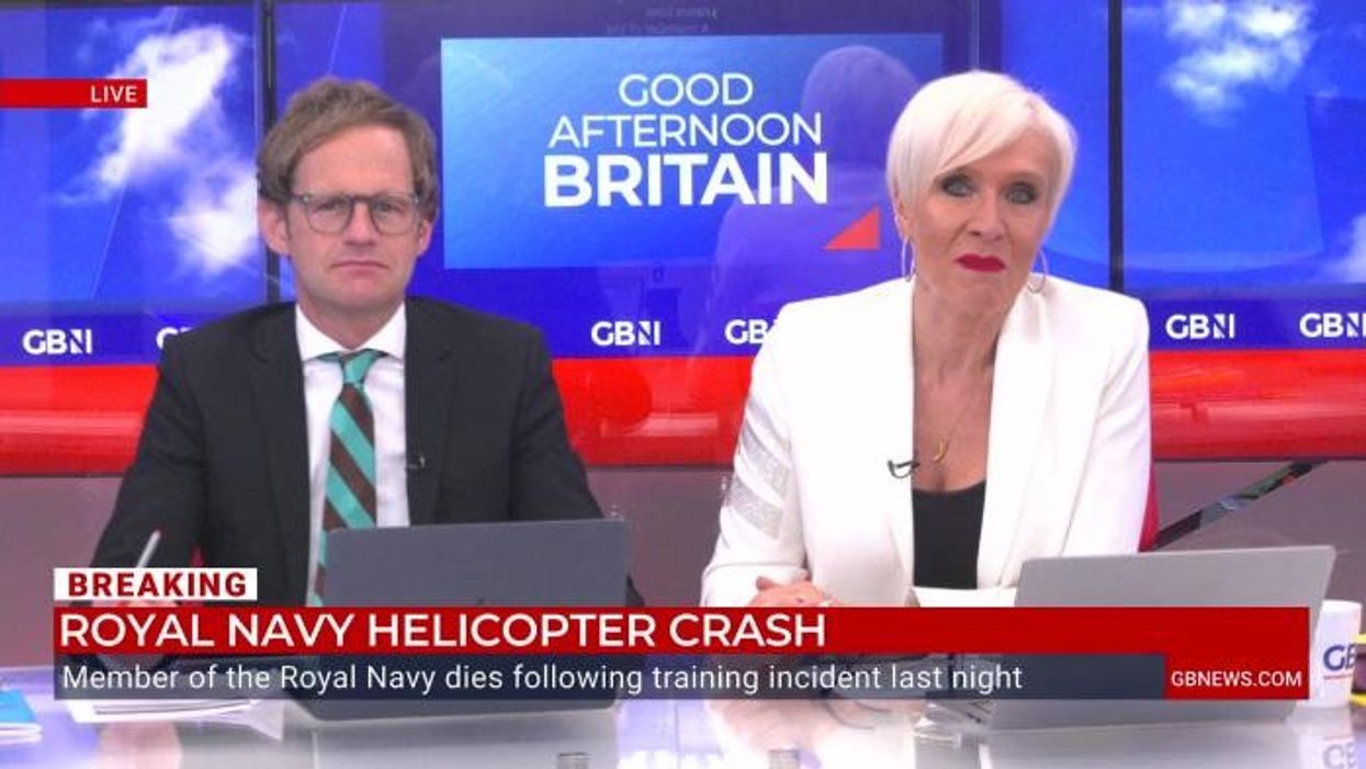 Royal Navy helicopter plunges into English Channel with one person dead