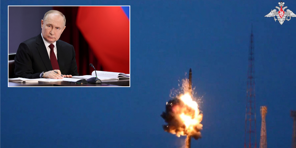 NextImg:Vladimir Putin tests 'nuclear-capable' missile in eerie warning to the West