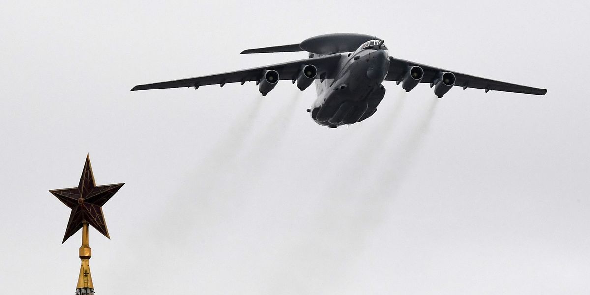 NextImg:Russia's £274m warplane SHOT DOWN by Ukraine in 'perfectly executed operation'