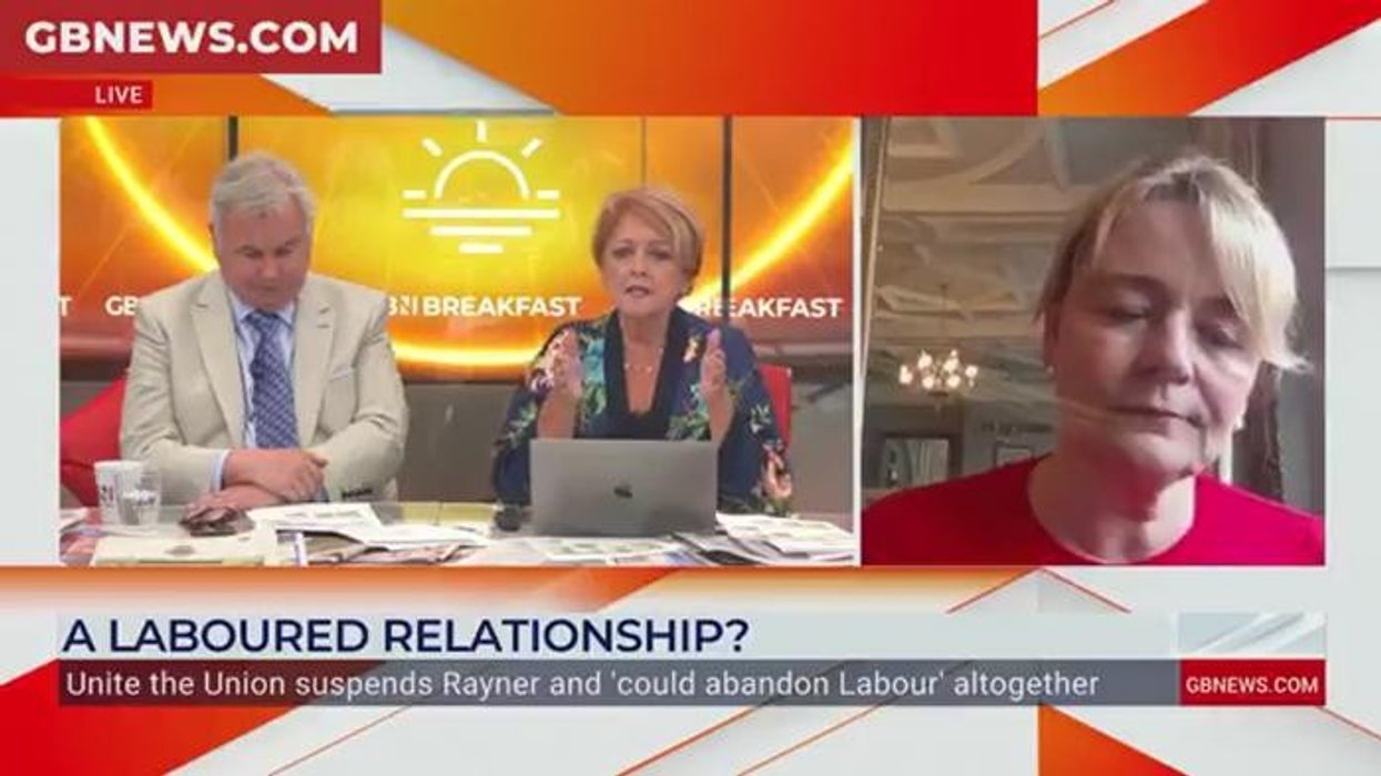 Unite chief Sharon Graham delivers stark warning to Labour amid Angela Rayner suspension: 'Wake up and smell the coffee!'