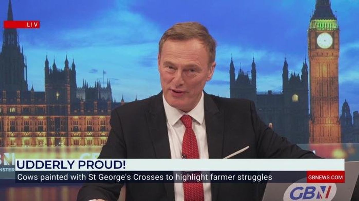 Martin Daubney praises farmers who painted St George’s cross on cows - ‘A magnificent display of patriotism!'