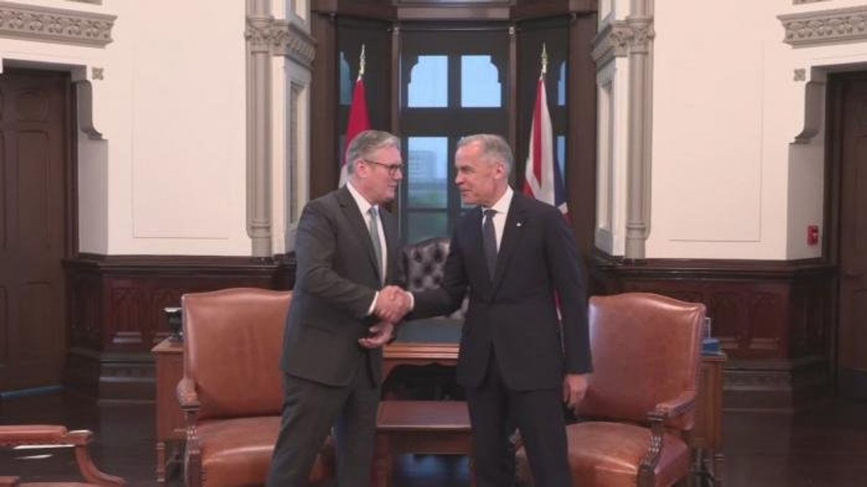 Canada’s Mark Carney used taxpayers’ cash to spend half a MILLION on plane food in his first year as PM