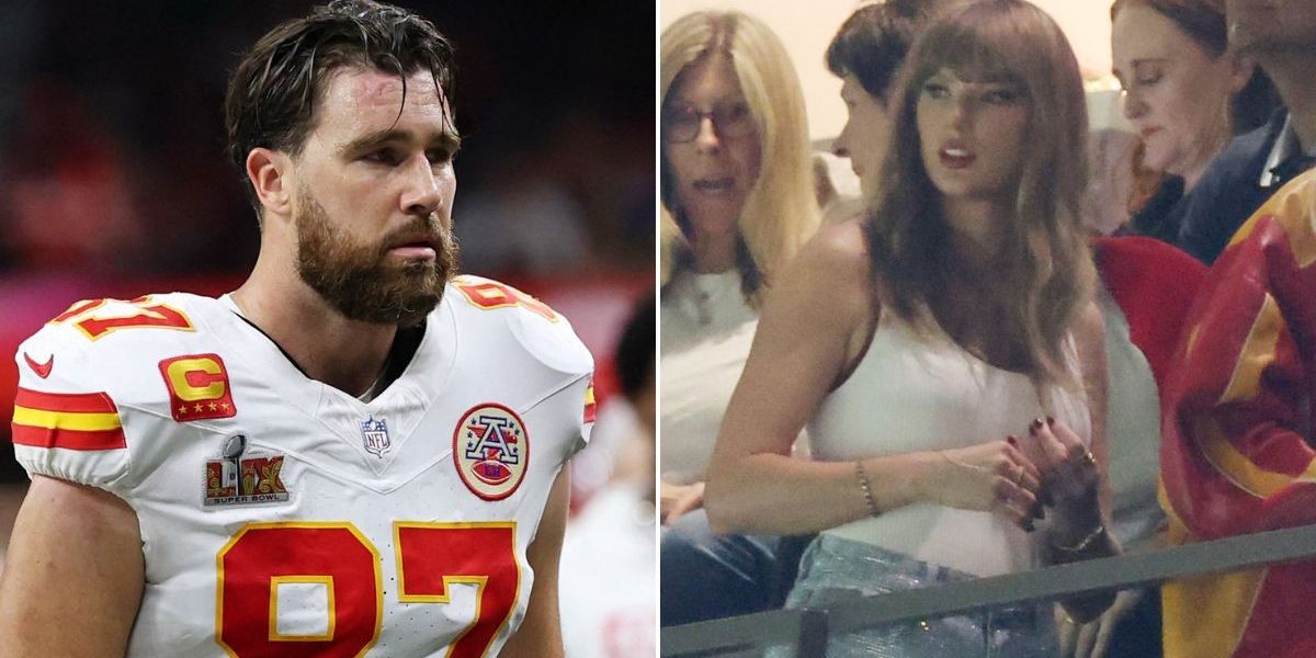 NextImg:Travis Kelce and Taylor Swift split rumours swirl after agonising Super Bowl defeat