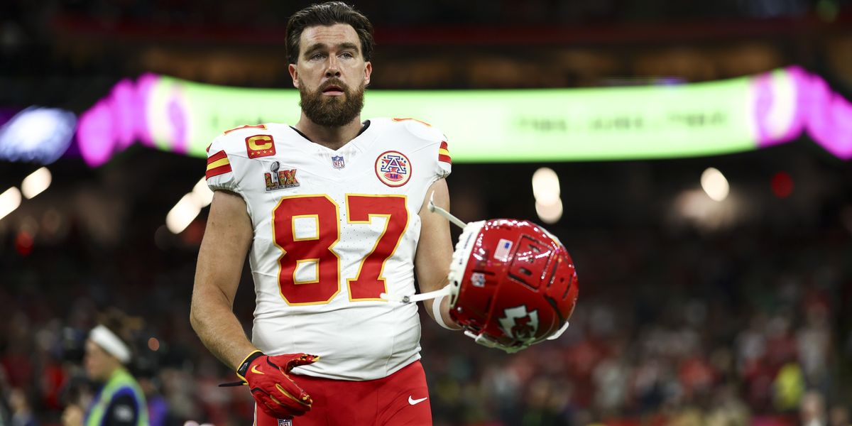 NextImg:Travis Kelce reveals details of private chat with Andy Reid after agonising Super Bowl defeat