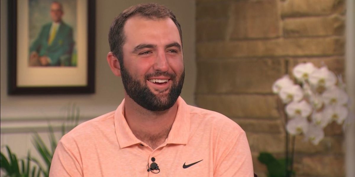 NextImg:Masters champion Scottie Scheffler sends emotional message to pregnant wife after sensational Augusta triumph
