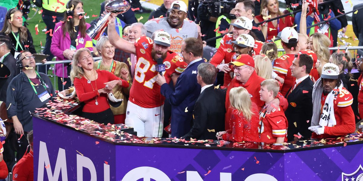 NextImg:Super Bowl accused of being 'rigged' by angry NFL fans after Kansas City Chiefs win ultimate prize