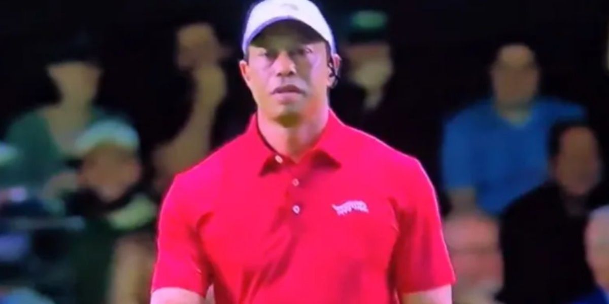 NextImg:Tiger Woods left exasperated as golf icon breaks rule he helped to create