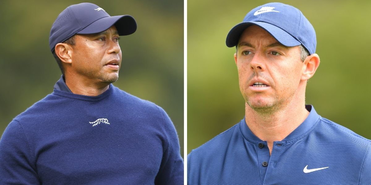 NextImg:Tiger Woods snubs golf star after LIV move in totally different reaction to Rory McIlroy