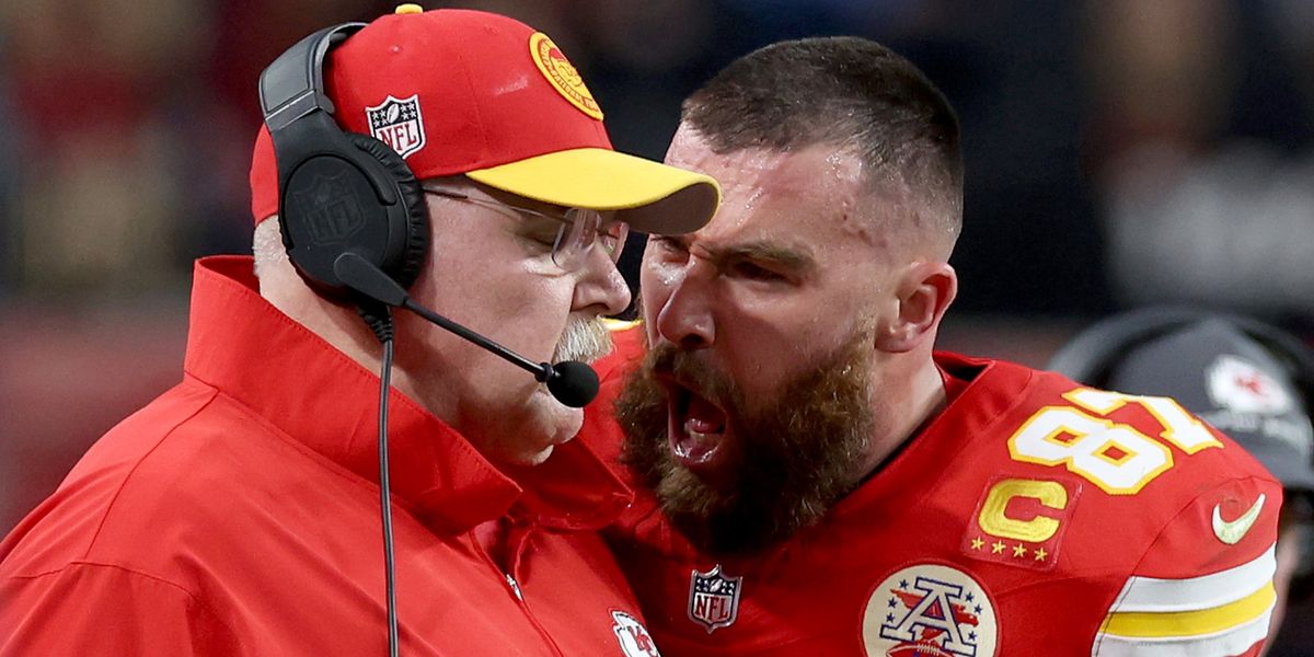 NextImg:Travis Kelce: Andy Reid makes feelings clear after Kansas City Chiefs star screamed in face during Super Bowl