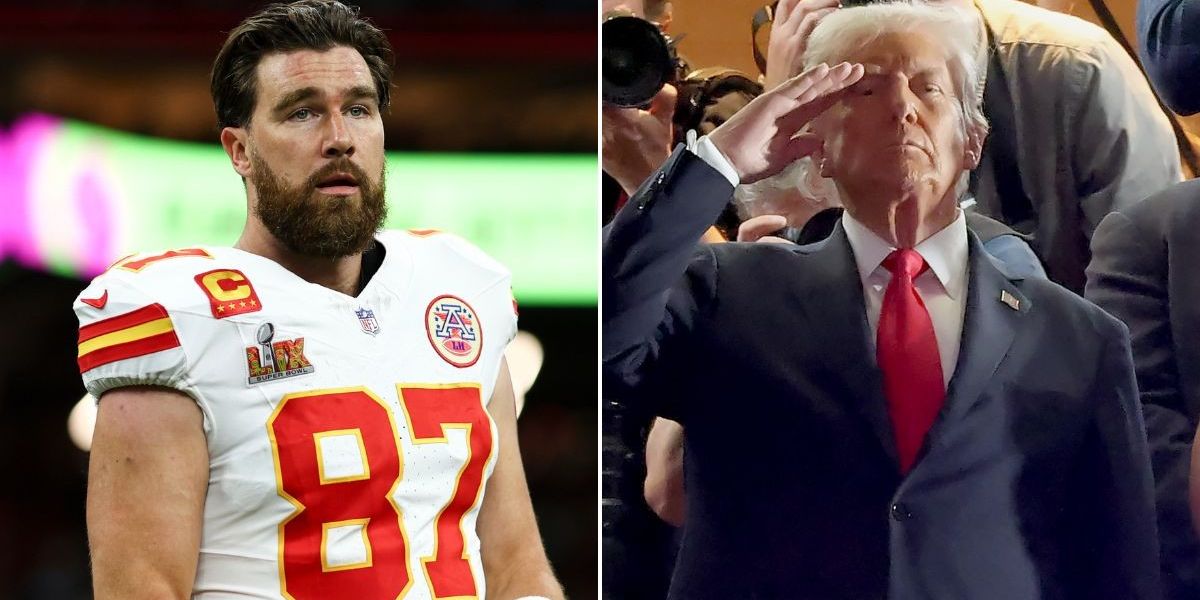NextImg:Travis Kelce furious with Donald Trump after Kansas City Chiefs lose Super Bowl final