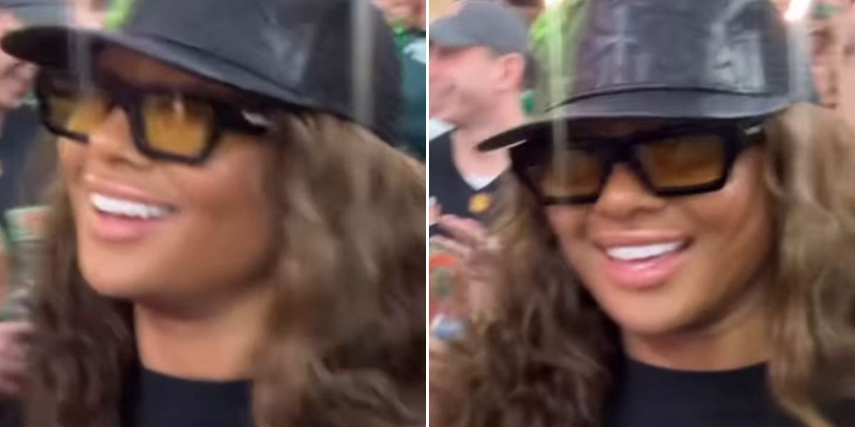 NextImg:Travis Kelce's ex-girlfriend twists the knife after Kansas City Chiefs lose Super Bowl final
