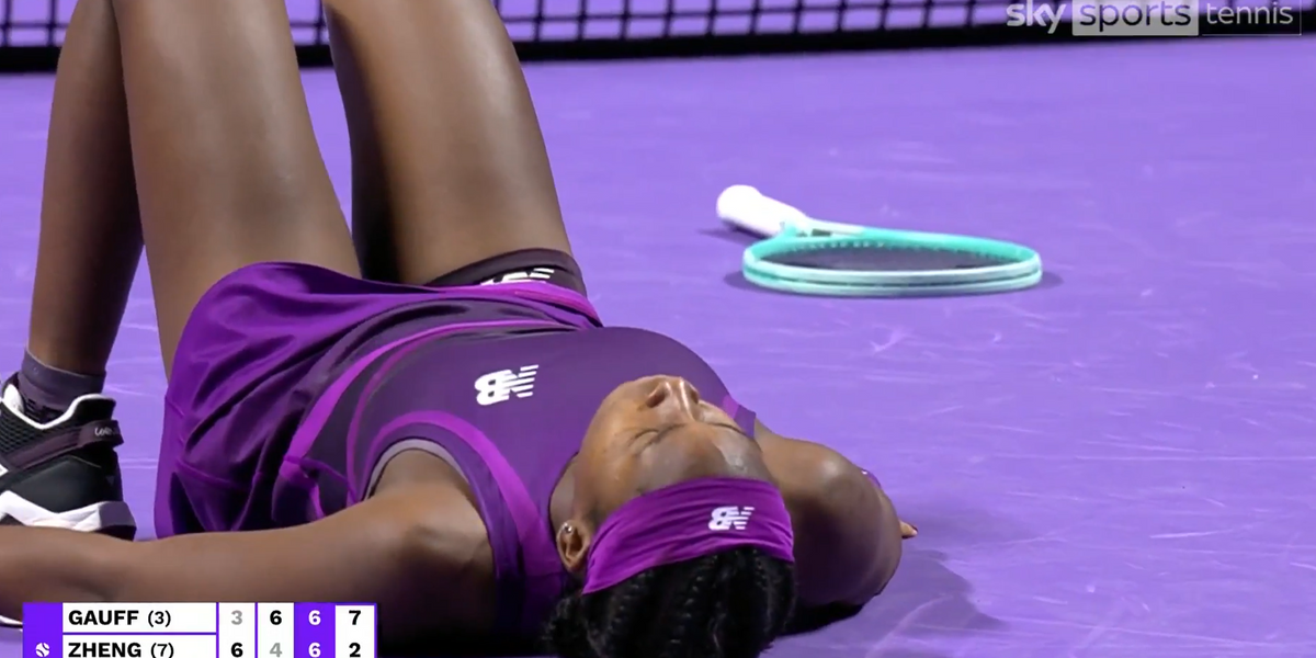 NextImg:Coco Gauff lands historic ATP Finals victory with Qinwen Zheng win after three-hour battle