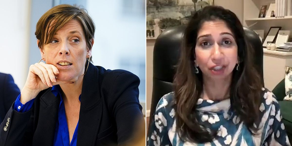 NextImg:Suella Braverman launches scathing attack on Jess Phillips over Oldham grooming gang inquiry: 'This is an outrage'