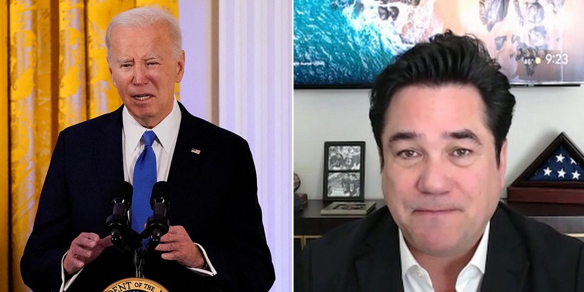 NextImg:Joe Biden is 'not fit to be President!' Superman actor Dean Cain blasts 'it's just a mess'