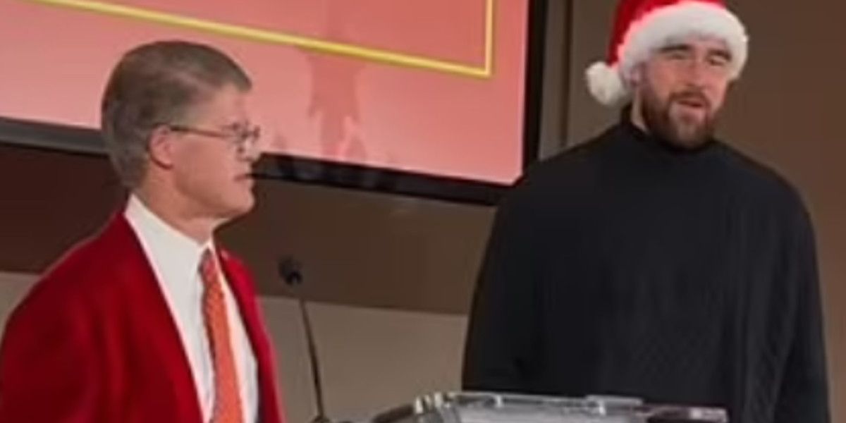 NextImg:Travis Kelce makes unexpected appearance at special event on Taylor Swift's birthday