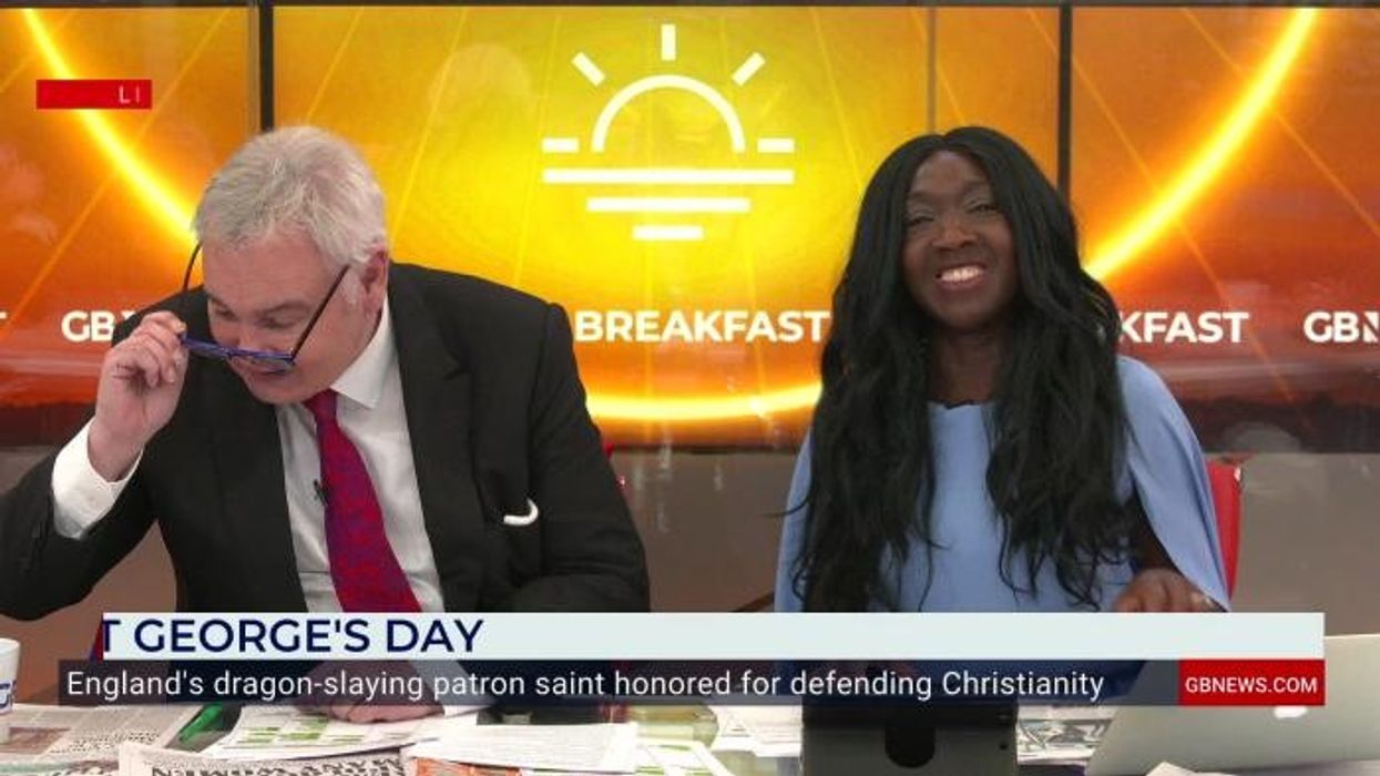 ‘It’s pervasive’: St George’s Day row erupts as GB News guest says being English is ‘nothing to be proud of’