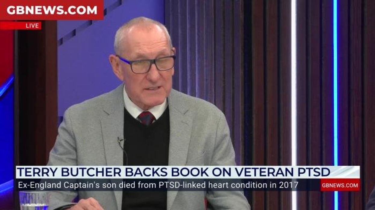 England icon Terry Butcher heartbreakingly opens up on death of son as he helps launch new book on PTSD