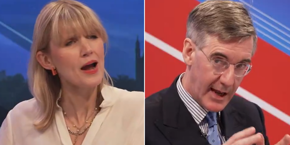 NextImg:Rees-Mogg SILENCES feminist in heated gender ideology debate: ‘That’s the first time ever!’