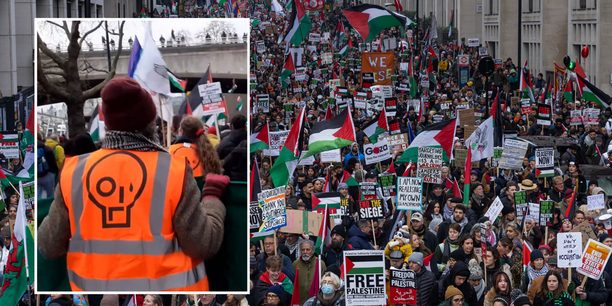 NextImg:Just Stop Oil protesters now say they want Free Palestine as they link up with Gaza activists