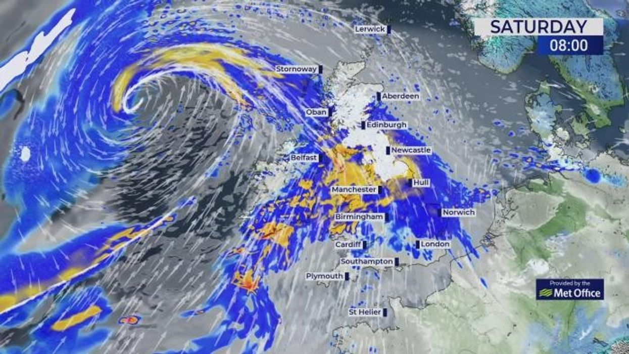 Storm Bert: Met Office issues TWO rare amber snow alerts as nine 'multi-hazard' warnings batter Britain