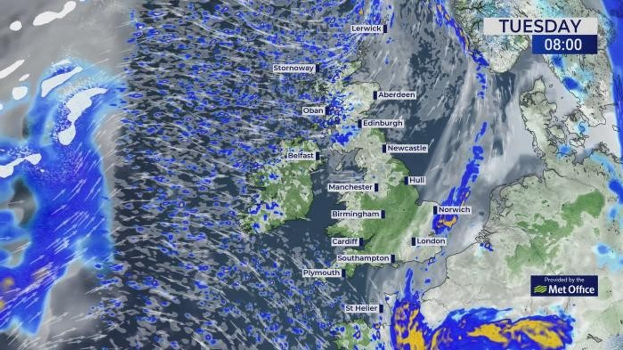 US weather: Mega-freeze ends with 90F heatwave but airmass battle brings storm misery to millions