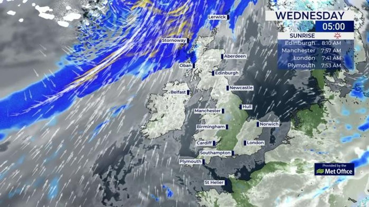 UK snow update: Britain to be lashed by freezing 800 mile snow wall amid -4C cold snap