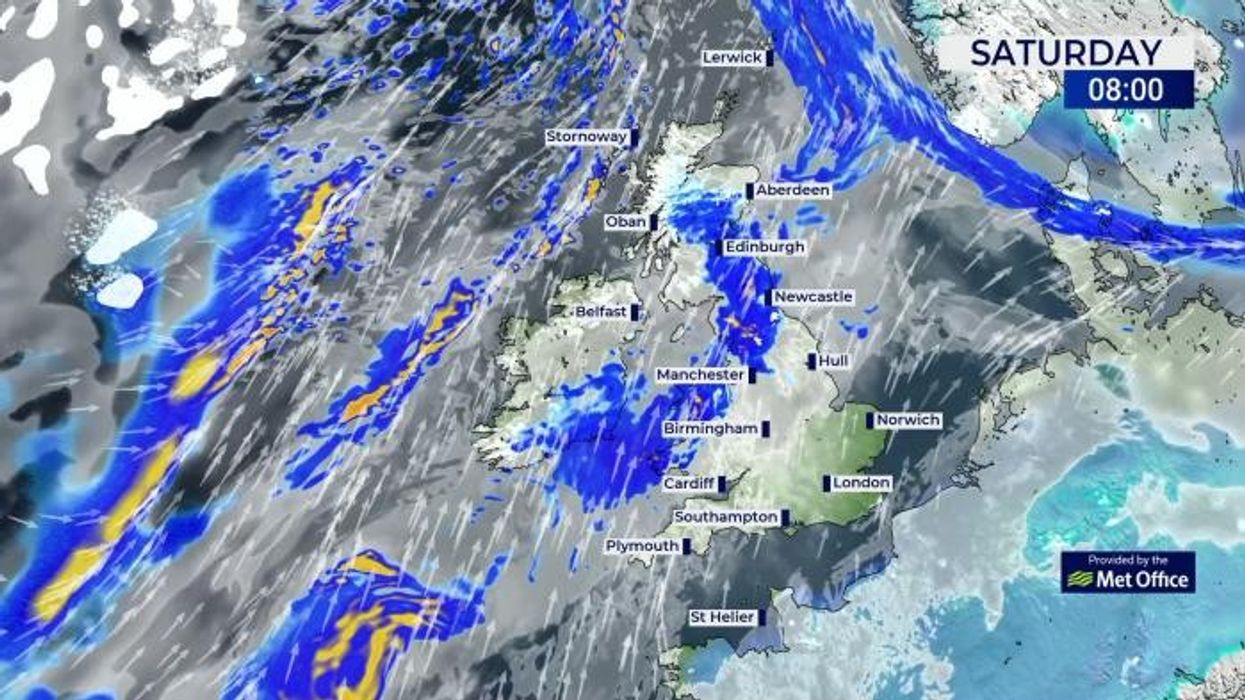 Storm Isha warning: UK on alert for WEEKEND WIPEOUT as 80mph winds hit