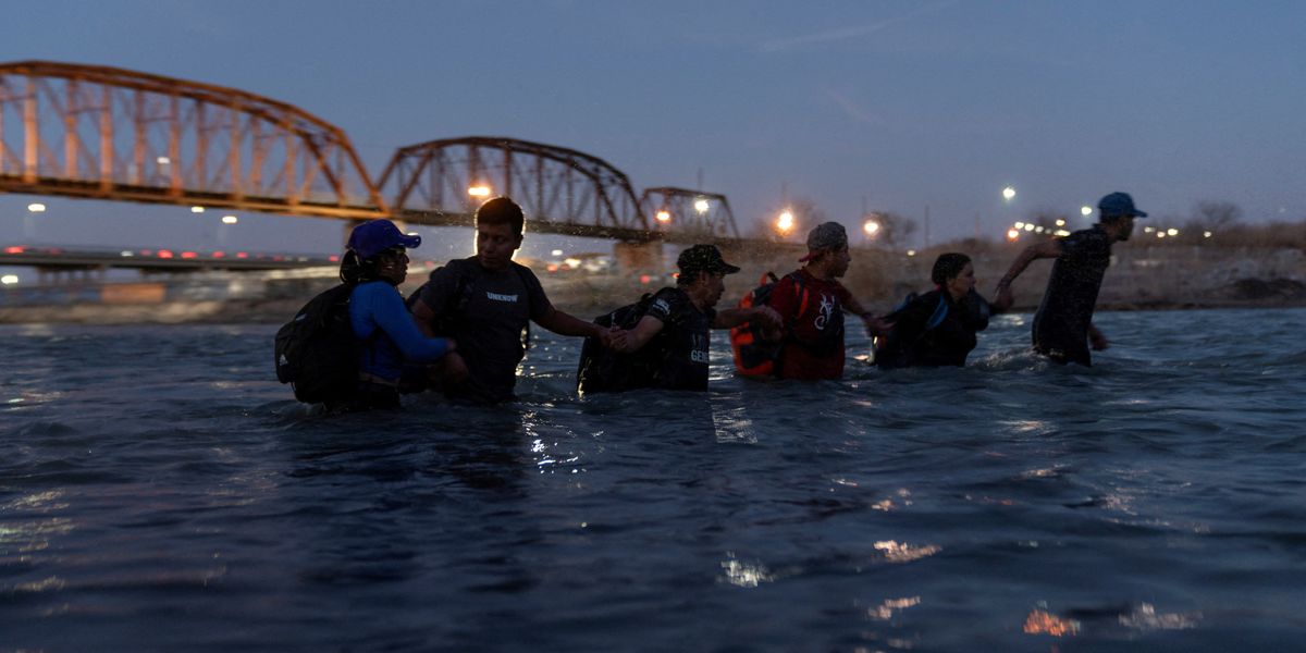 NextImg:US migrant crisis explodes with more than 8 MILLION asylum seekers to soon be living in America