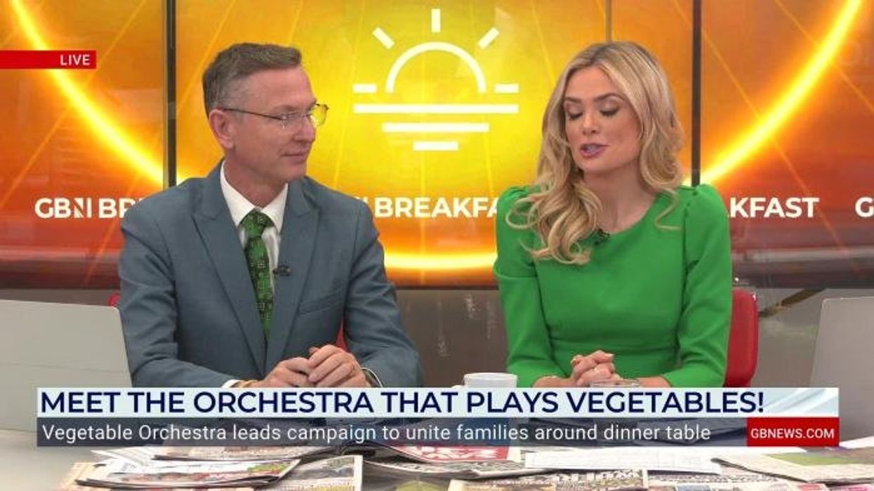 WATCH: The Vegetable Orchestra perform live on GB News