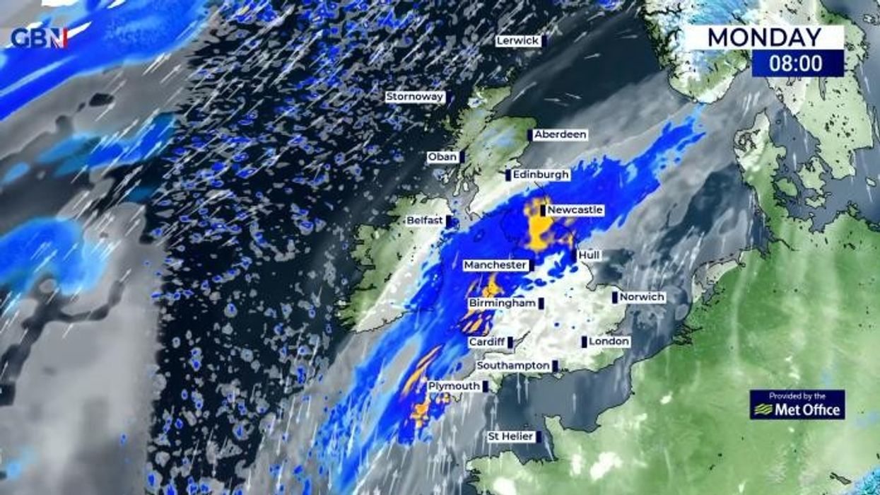 UK weather: Britain to be soaked in 'blood rain' as Saharan plume to smother country
