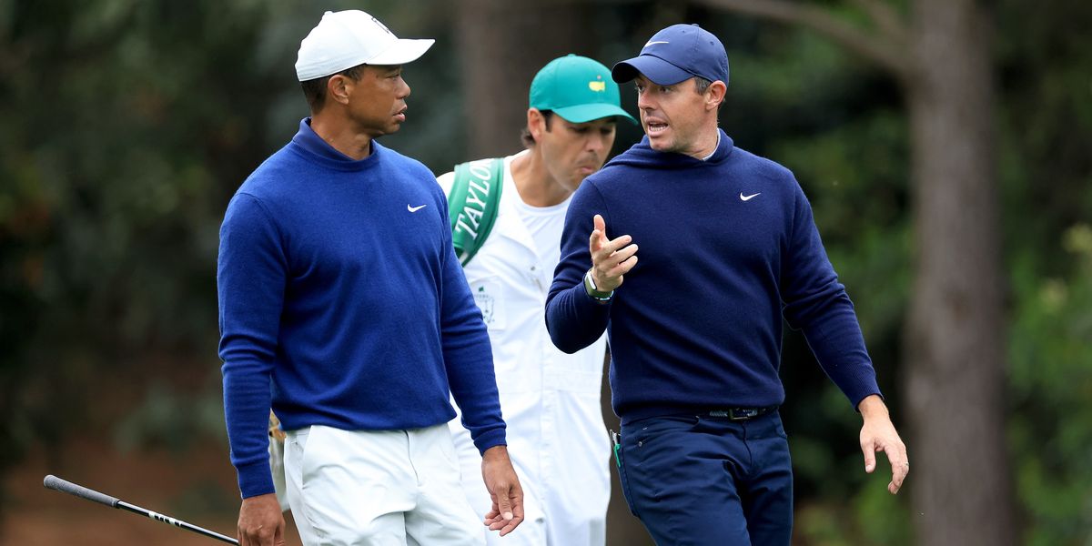 NextImg:Tiger Woods gives telling answer to Rory McIlroy question in Masters press conference - 'No question'