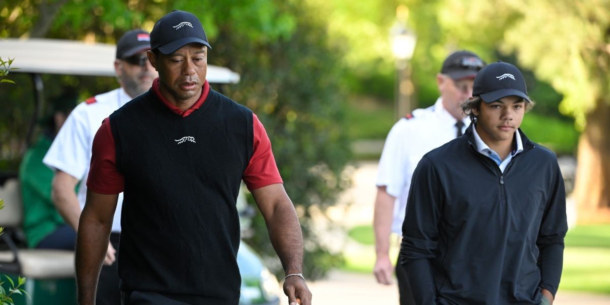 NextImg:Tiger Woods' son Charlie Woods falls short in bid to qualify for 2024 US Open with round of 81