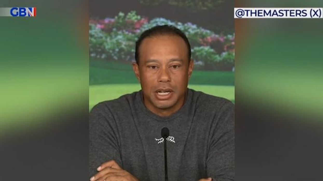 Tiger Woods makes first golf course appearance in three months after Achilles injury for heartwarming reason