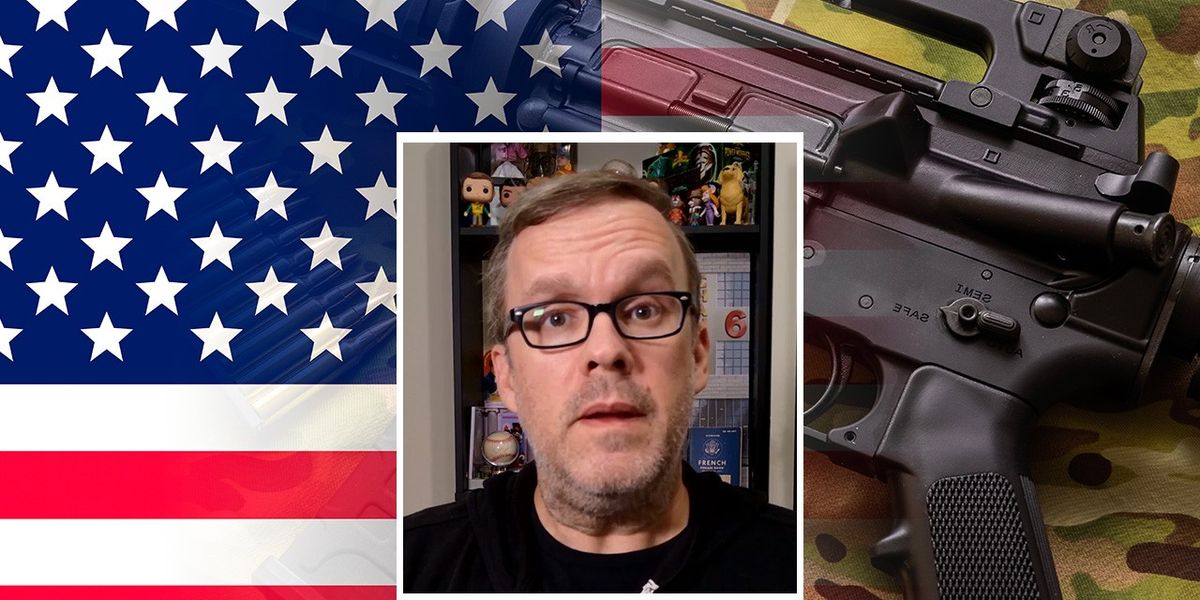 NextImg:‘There just isn’t a solution’: US gun control WON’T stop mass shootings, says Tim Young - ‘Any ban is insignificant’