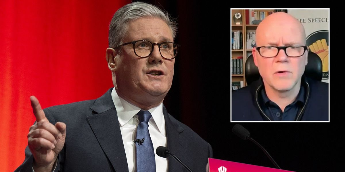 NextImg:Labour branded 'anti-free speech' after thought police doorstep gran: 'Typical of Starmer's Britain'
