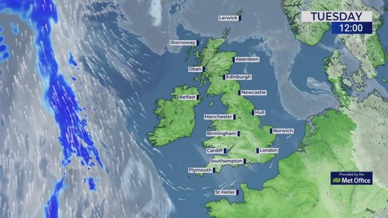 Met Office warning issued as Saharan dust and 'blood rain' to sweep across Britain - 'Causes irritation!'