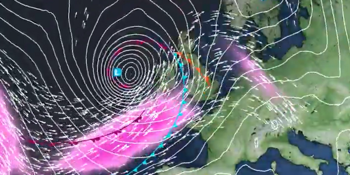 NextImg:UK cold weather: Met Office warns Jet Stream could bring new 'named storm' to Britain