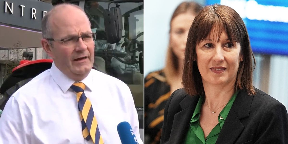NextImg:NFU President swipes at Rachel Reeves for snubbing farmers after 'frosty' meeting with Steve Reed