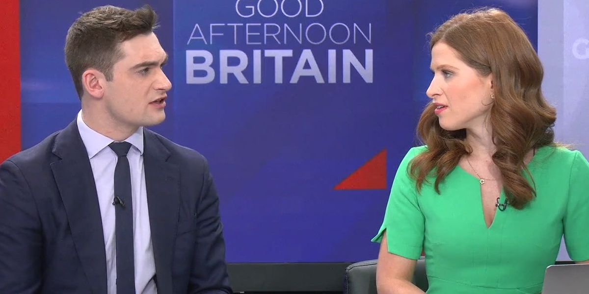 NextImg:'Absolutely wrong!' Emily Carver hits out at Tom Harwood in TV fierce row on JK Rowling trans comments