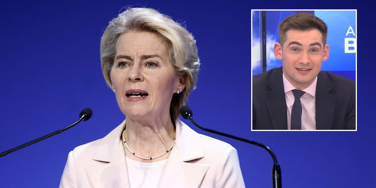 NextImg:Tom Harwood brutally mocks EU as Ursula von der Leyen wins re-election: ‘Who’d have thought?’